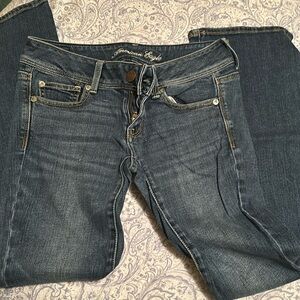 American Eagle Stretch Slim Boot Size 2 Short Jeans!